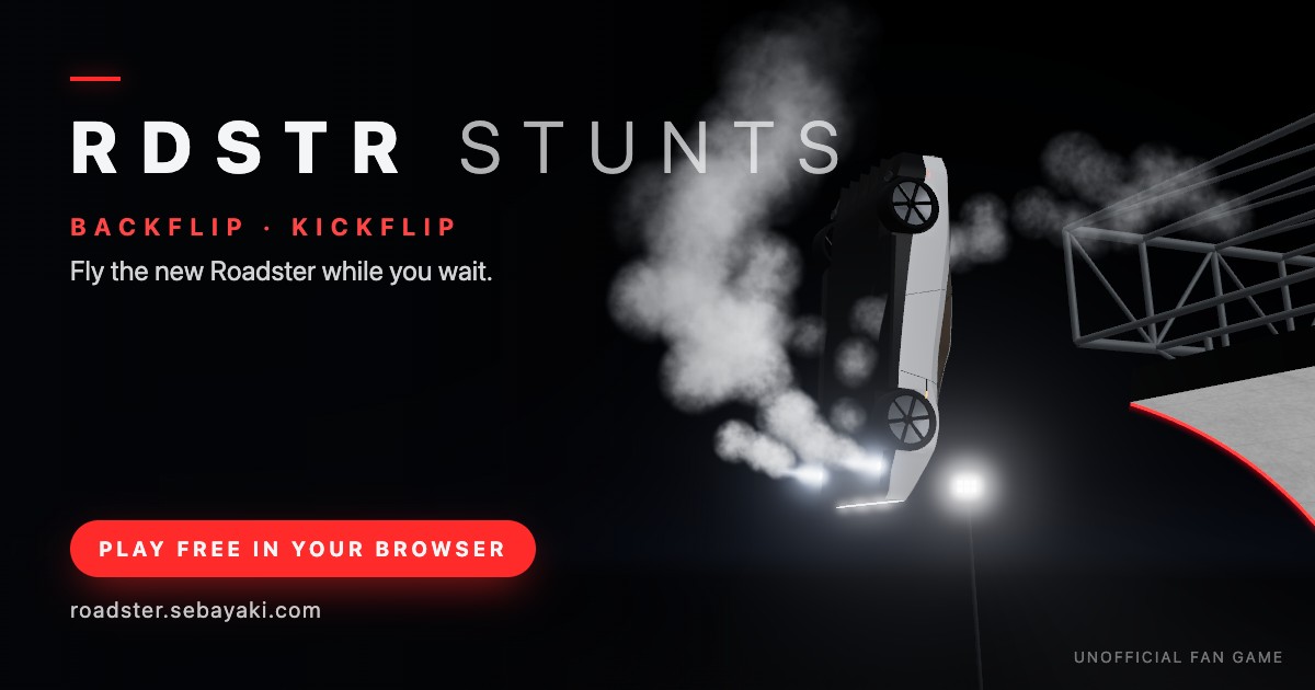 RDSTR Stunts — Game preview from the original site