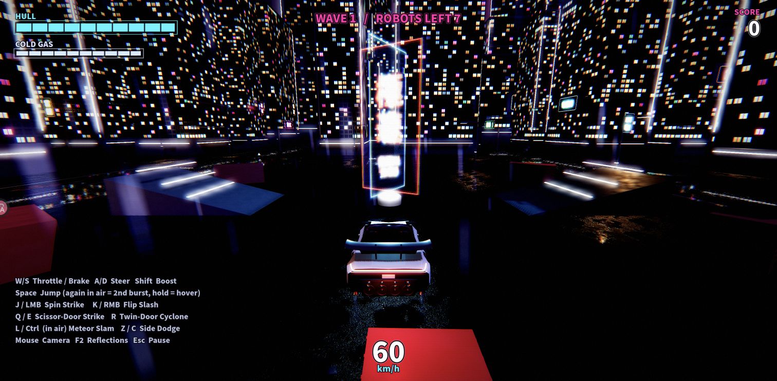 Roadster Rampage: Neo Taipei — Take on robots in Neo Taipei.