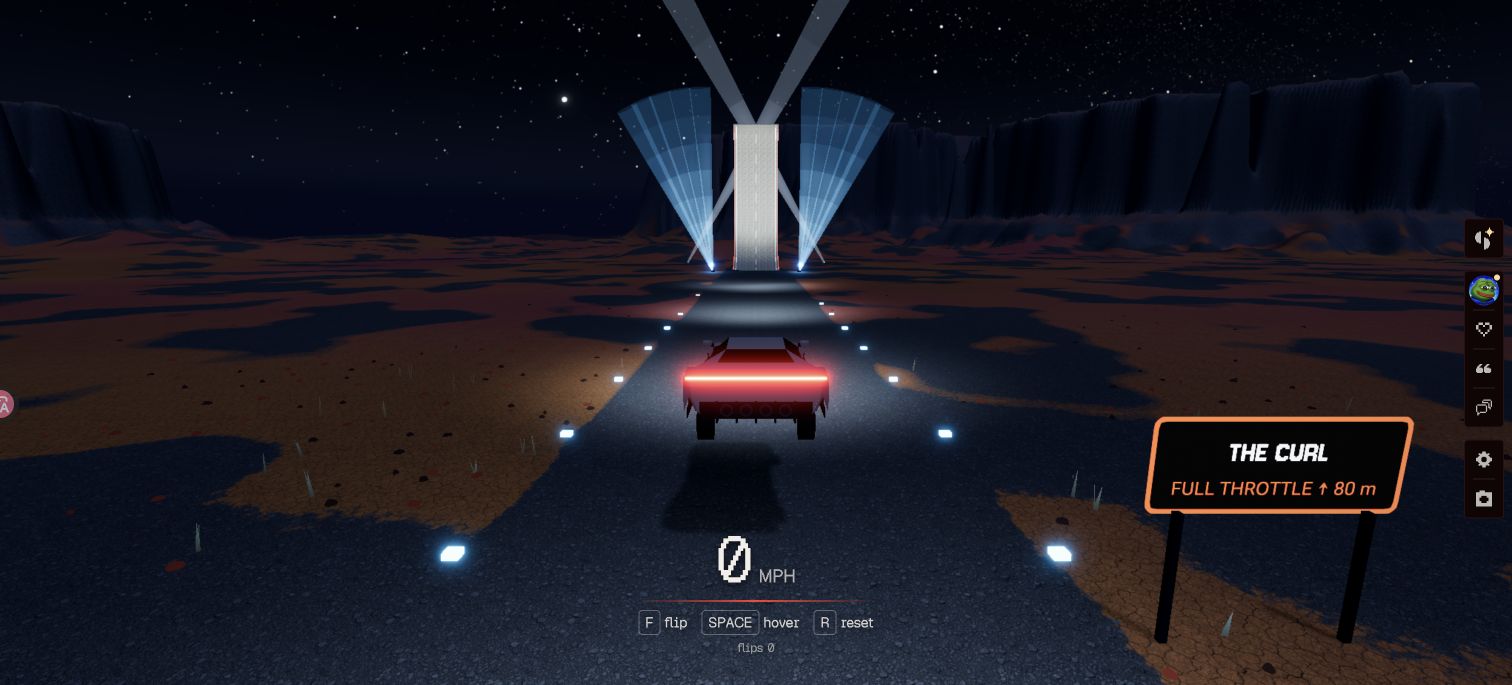Roadster Flip: The Curl — Launch, backflip and land on your wheels.