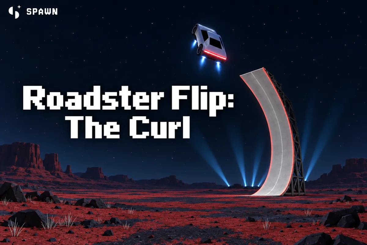 Roadster Flip: The Curl — Game preview from the original site
