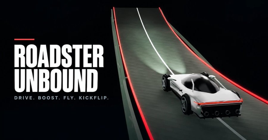 Roadster Unbound Game · Nader · 游戏链接宣传图