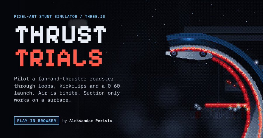 Thrust Trials · Aleksandar Perisic · 游戏宣传图