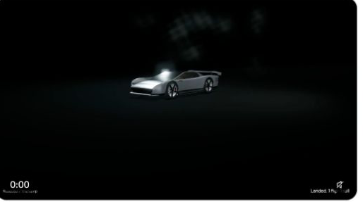 Roadster — The Ramp · Jason Fang · X 视频画面；未试玩